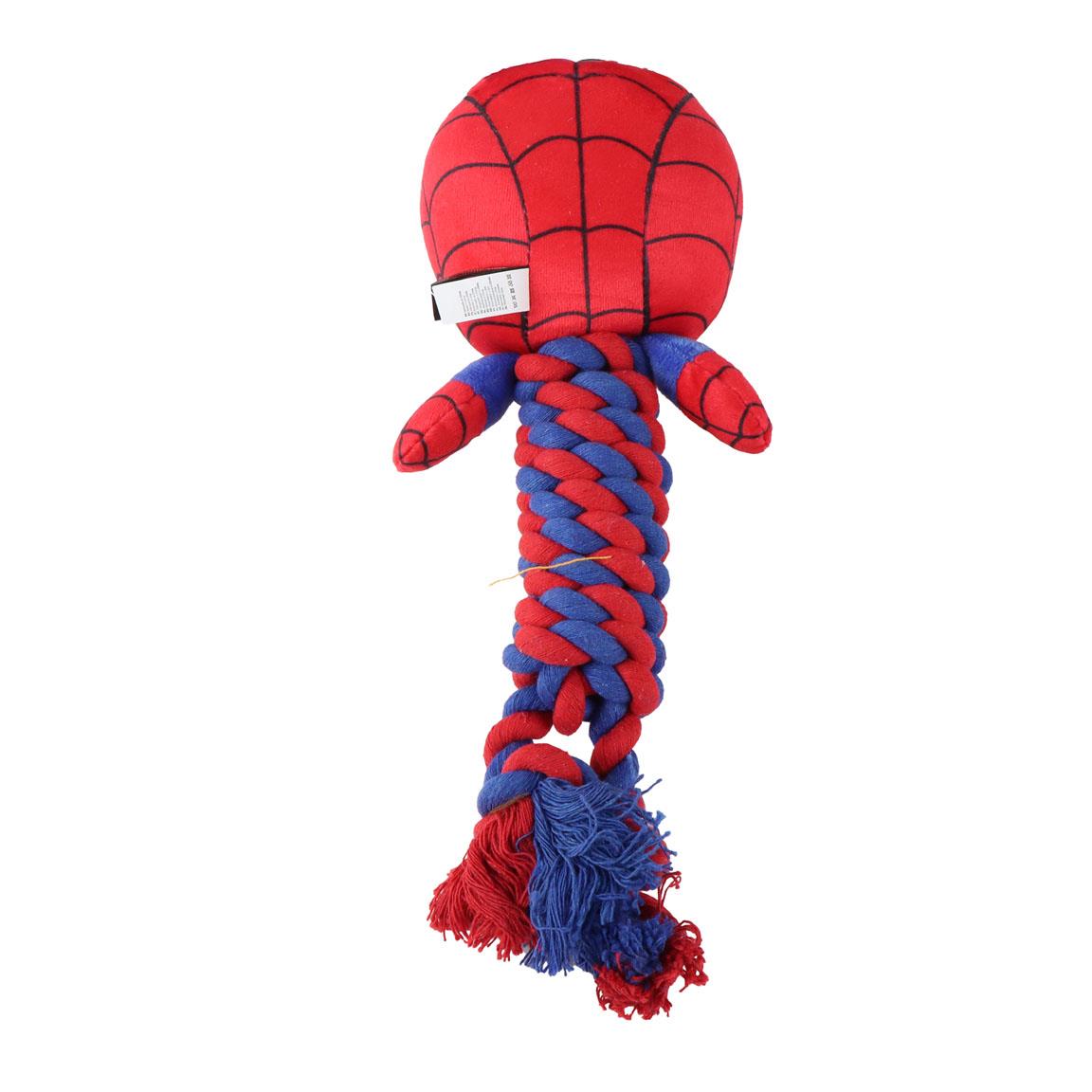 Mordedor para perro cuerda spiderman