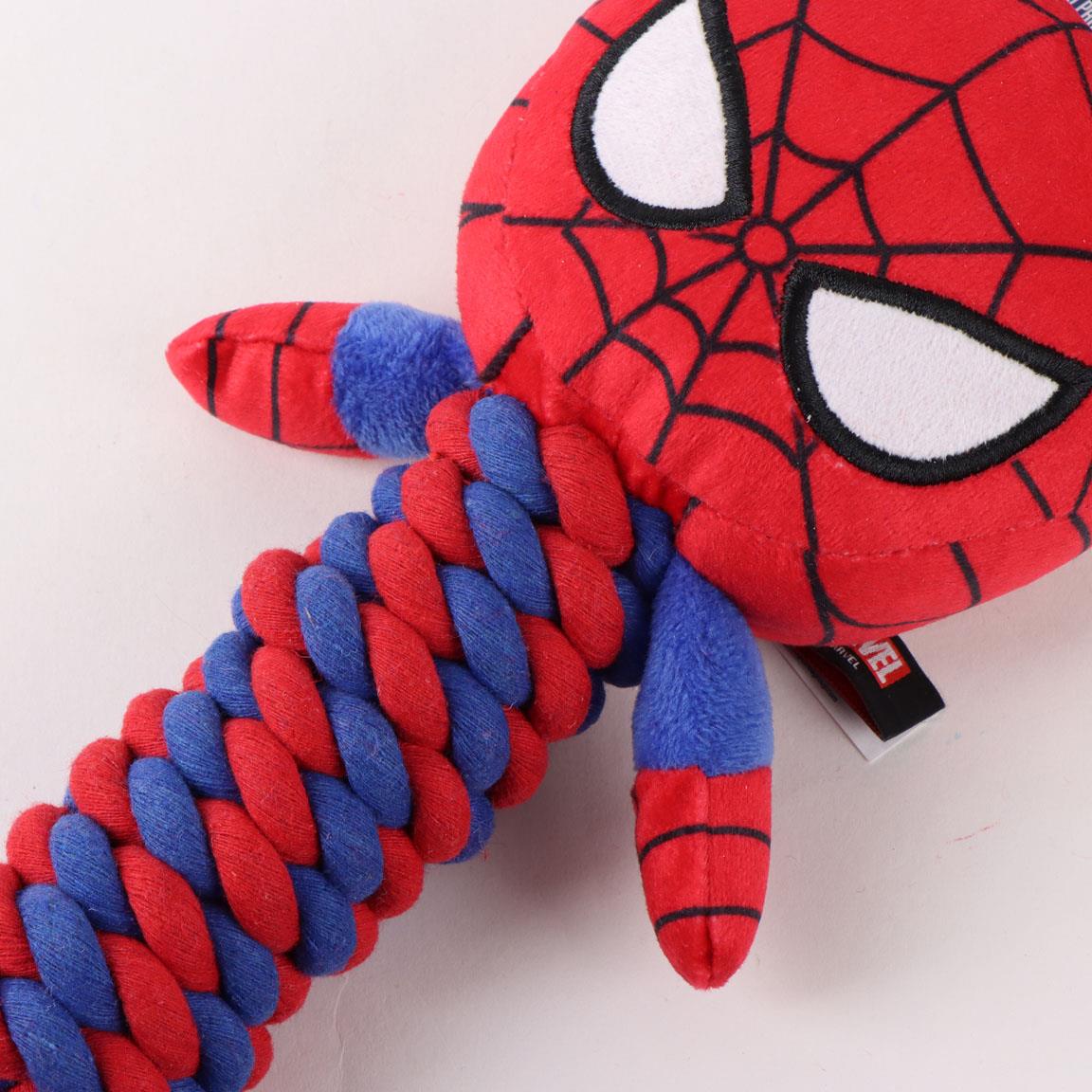 Mordedor para perro cuerda spiderman