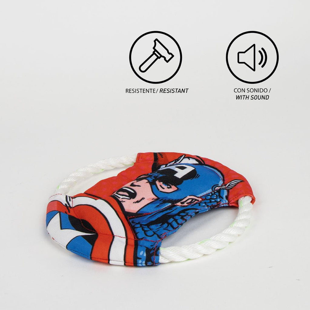 Frisbee para perro cuerda marvel