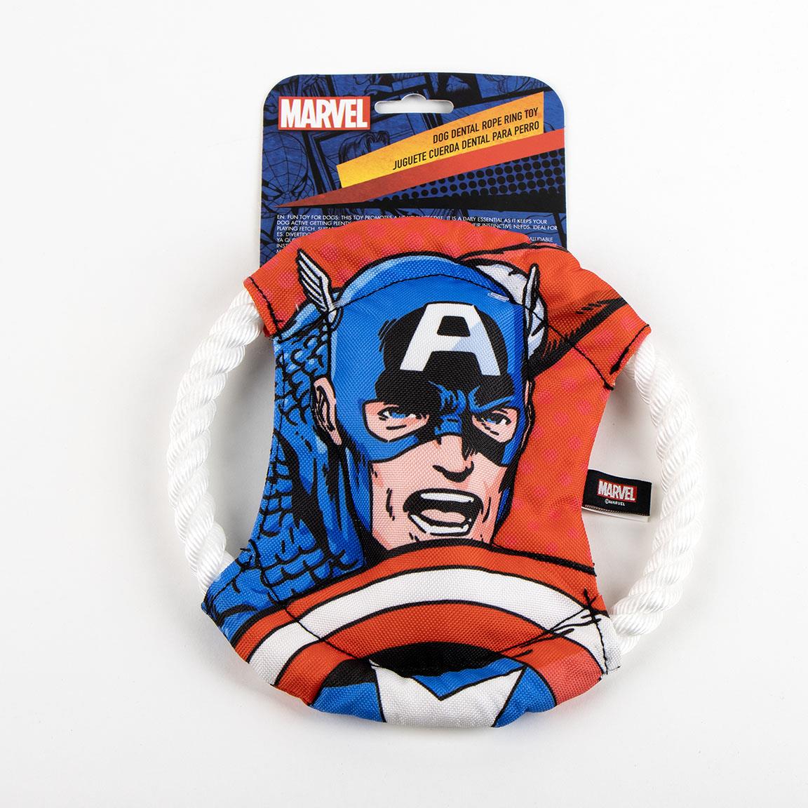 Frisbee para perro cuerda marvel