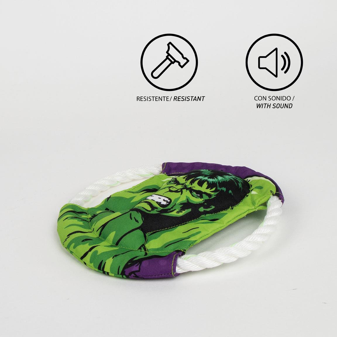 Frisbee para perro cuerda marvel