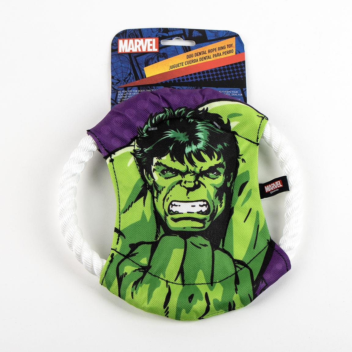 Frisbee para perro cuerda marvel