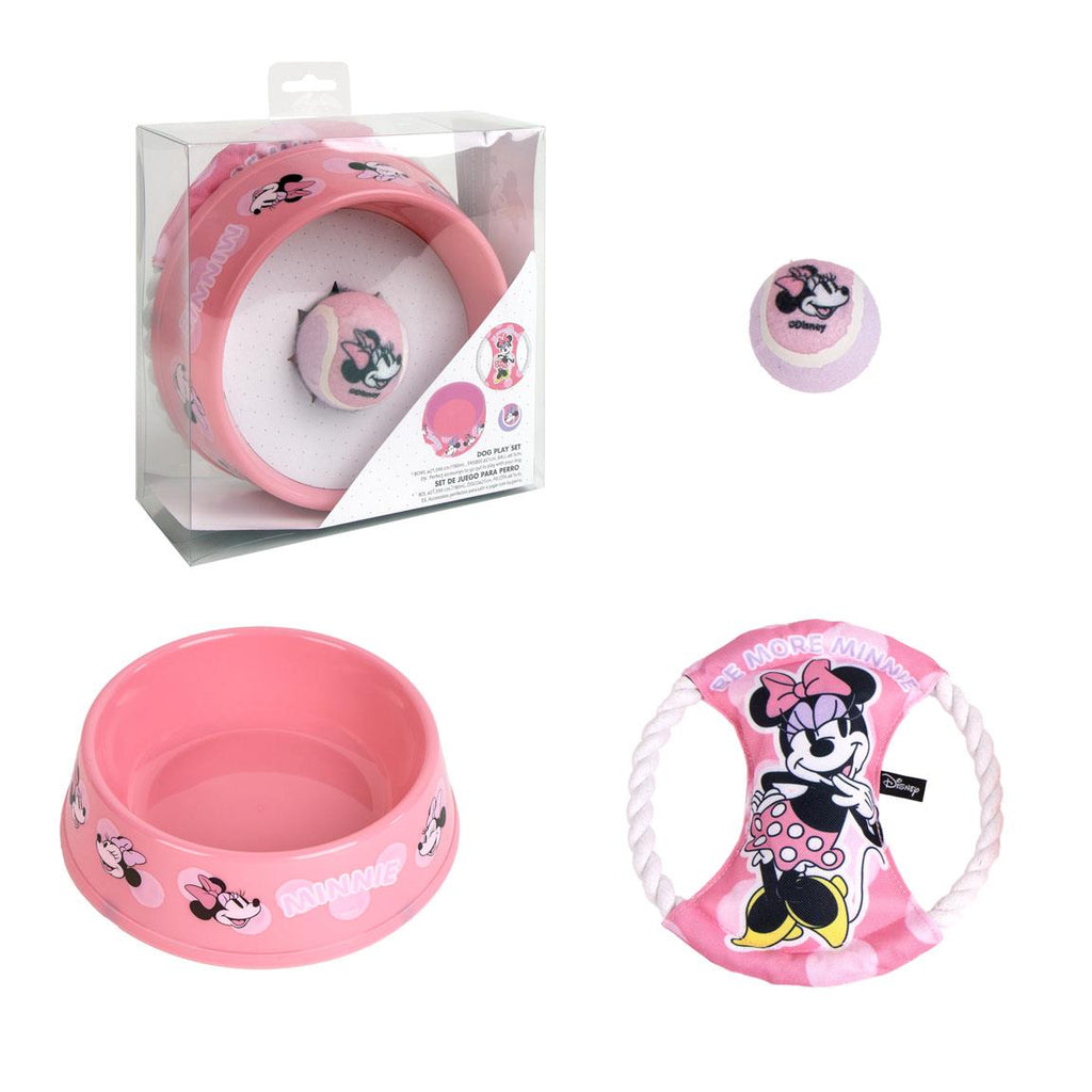 Set para mascotas juguete minnie