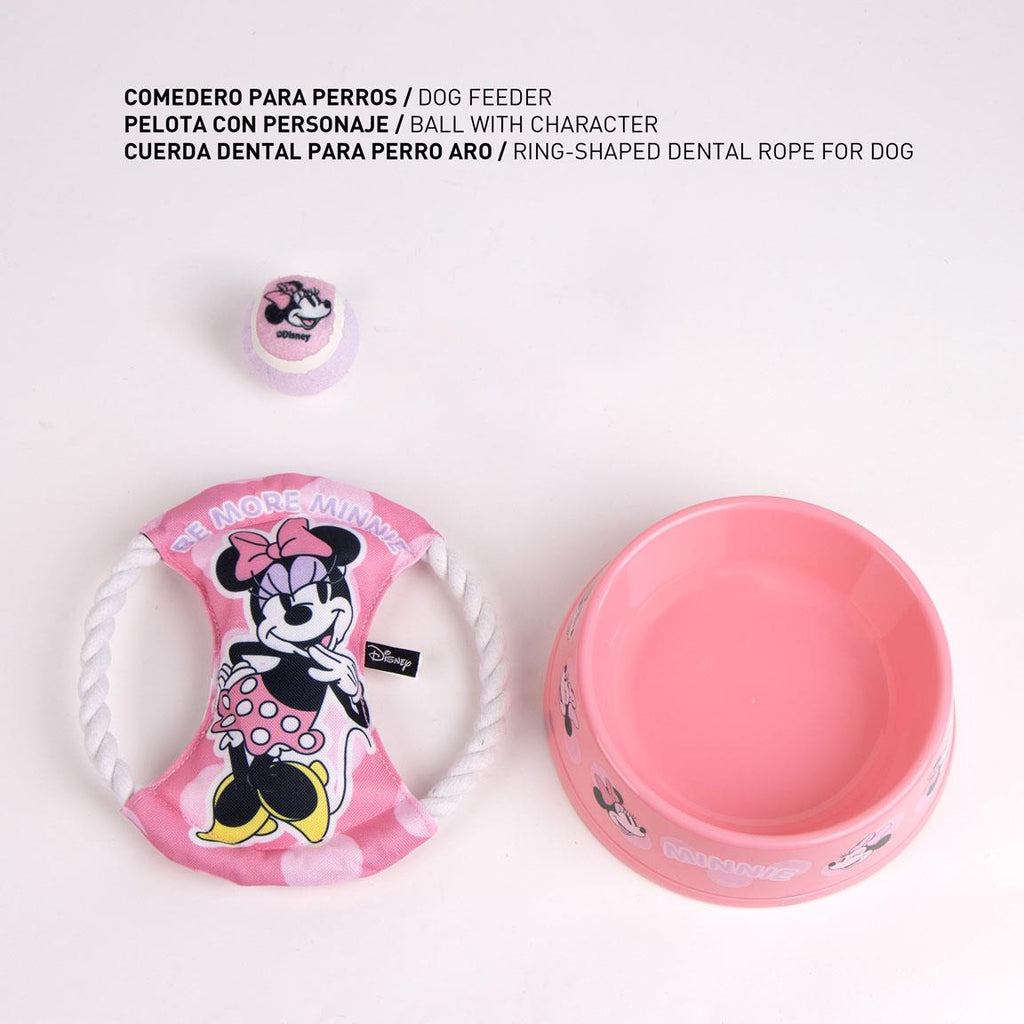 Set para mascotas juguete minnie