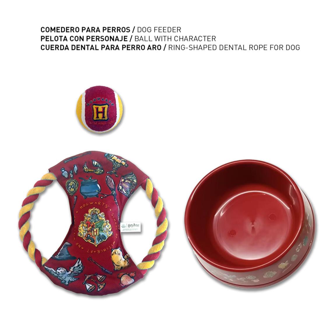 Set para mascotas juguete harry potter
