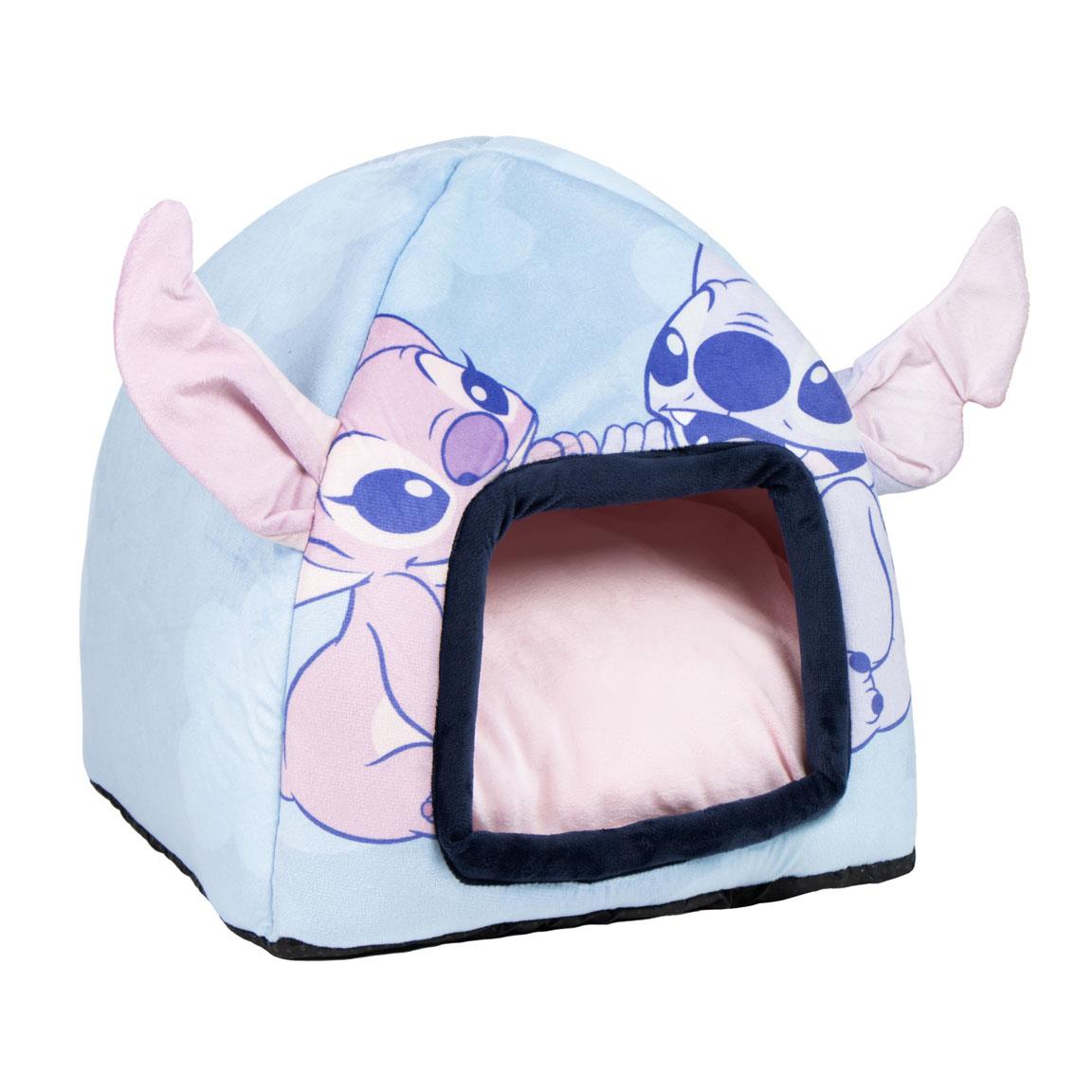 Cueva cama para perro stitch