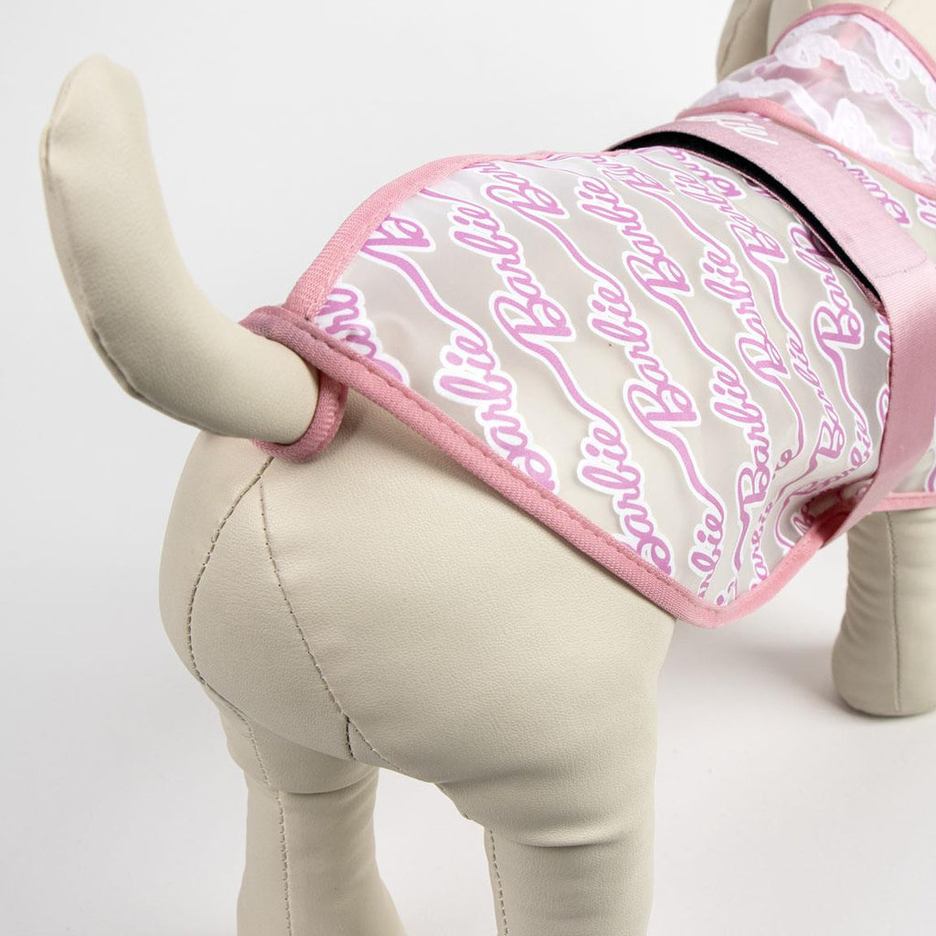 Impermeable ajustable para perro ajustable barbie