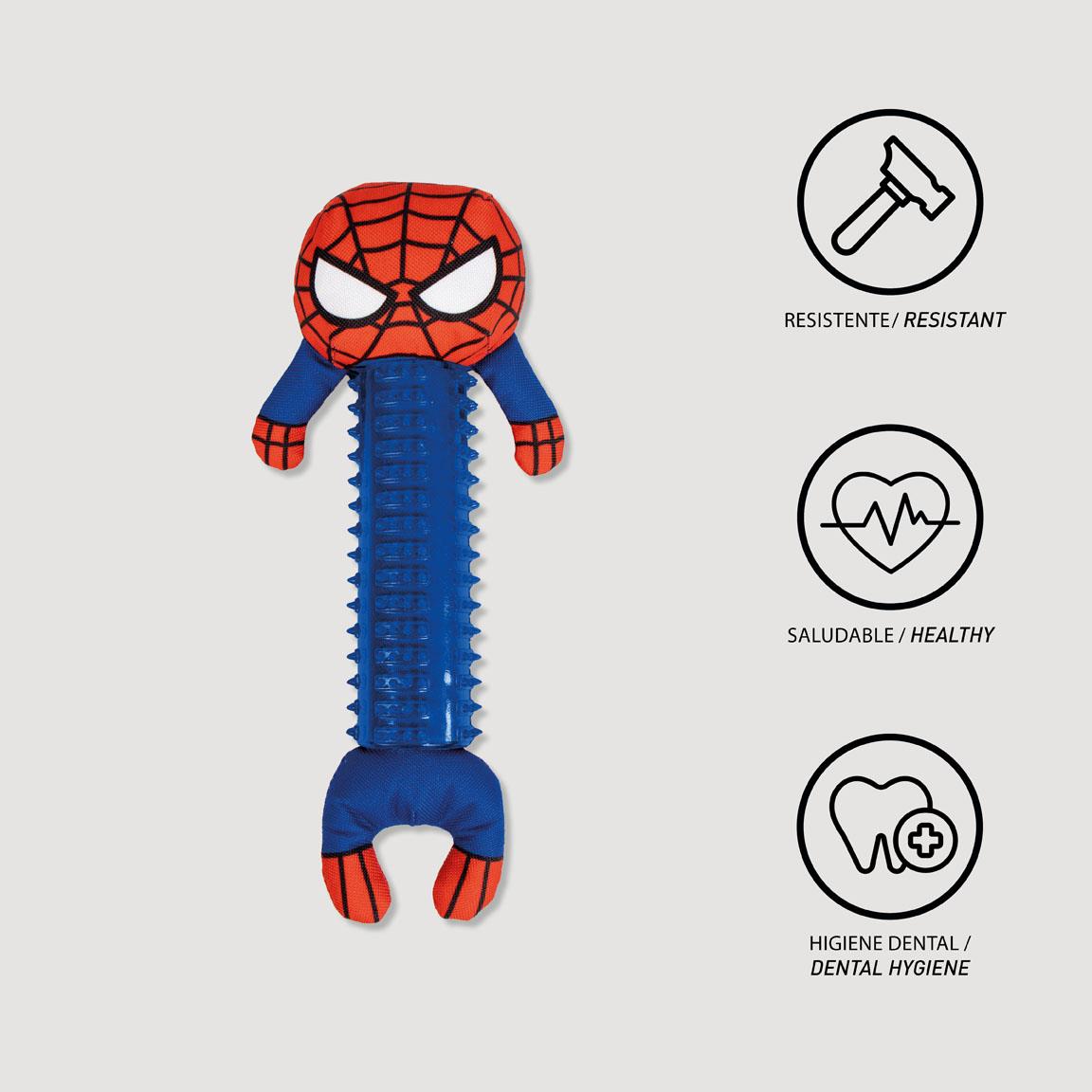 Mordedor para perro tpr spiderman