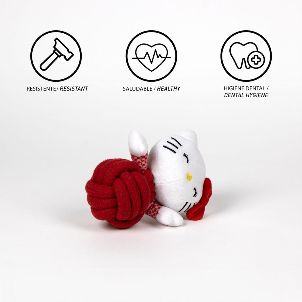Juguete para perro cuerda hello kitty