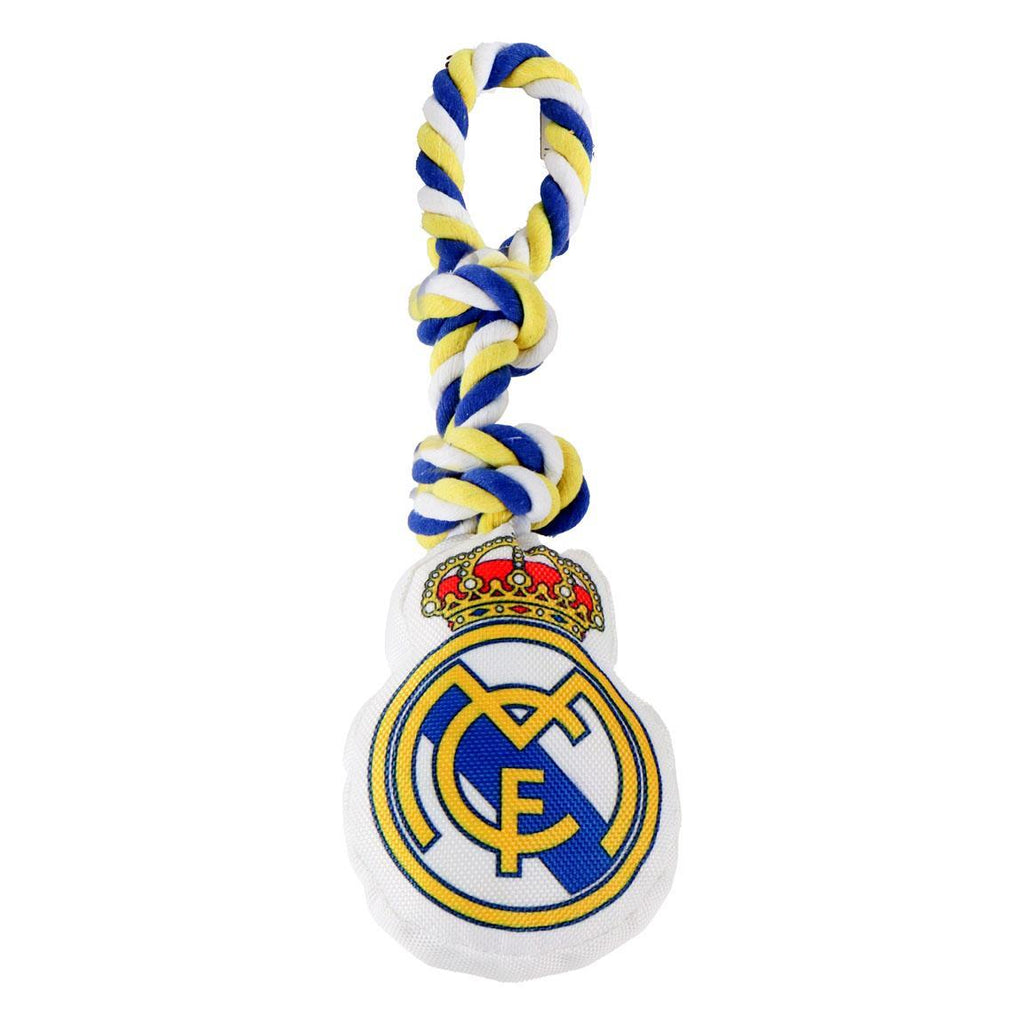 Juguete para perro cuerda real madrid