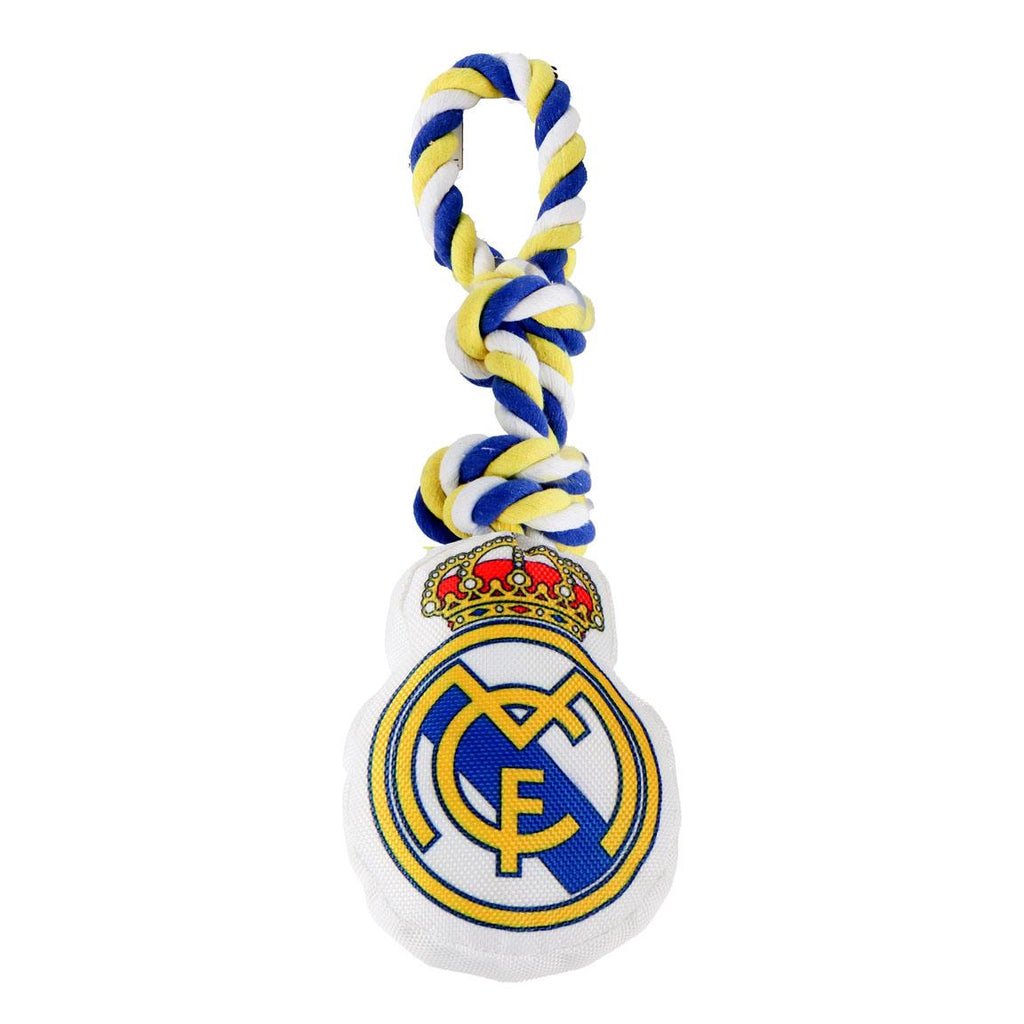 Juguete para perro cuerda real madrid
