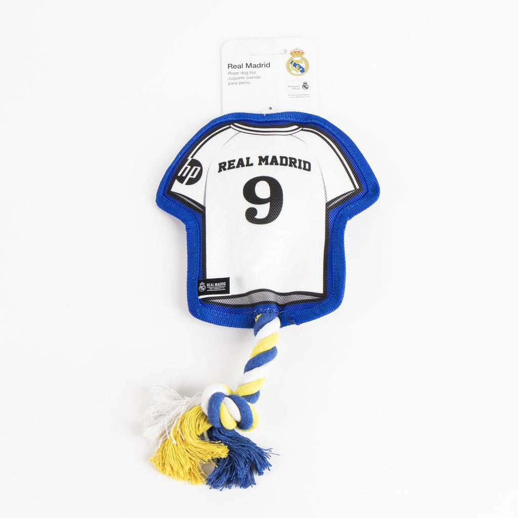 Juguete para perro cuerda real madrid