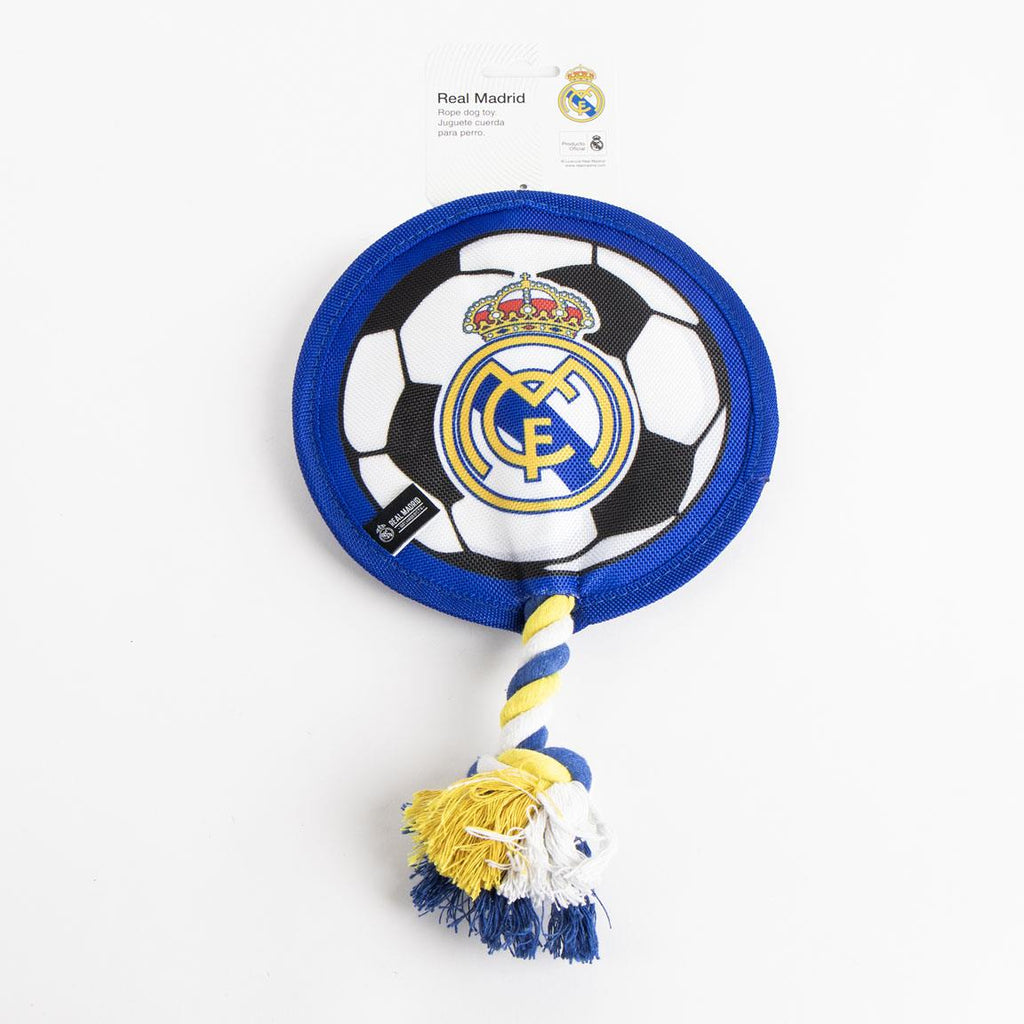 Juguete para perro cuerda real madrid