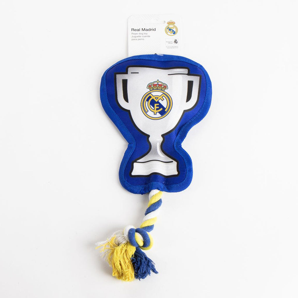 Juguete para perro cuerda real madrid
