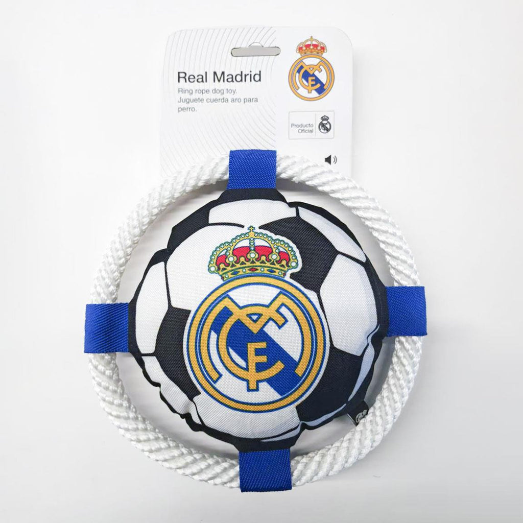 Frisbee para perro cuerda real madrid