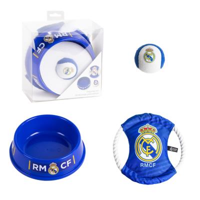 Set para mascotas bienvenida real madrid