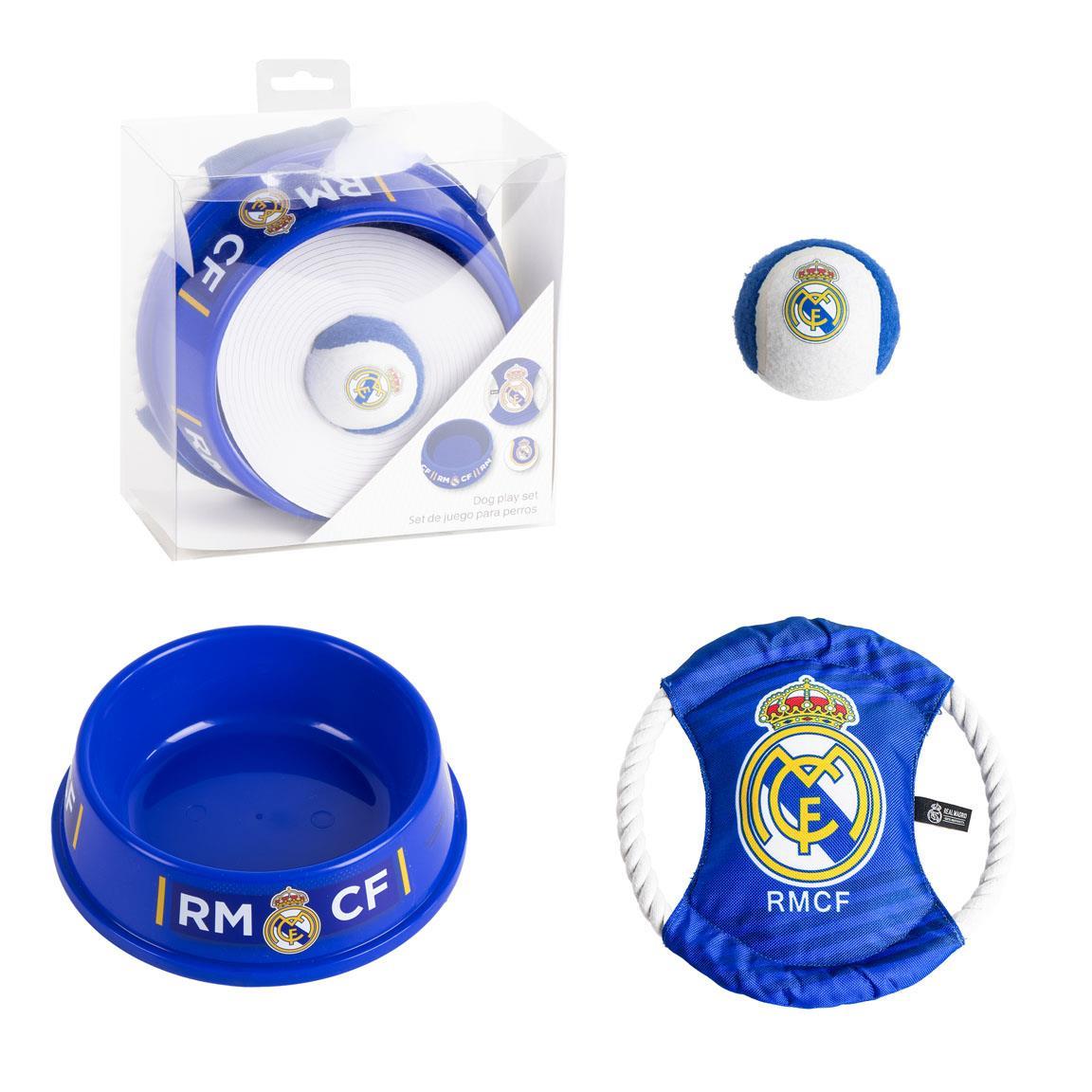 Set para mascotas bienvenida real madrid