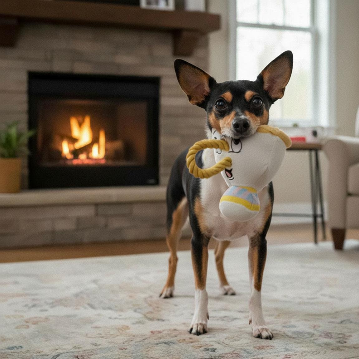 Cuerda dental para perro juguete disney
