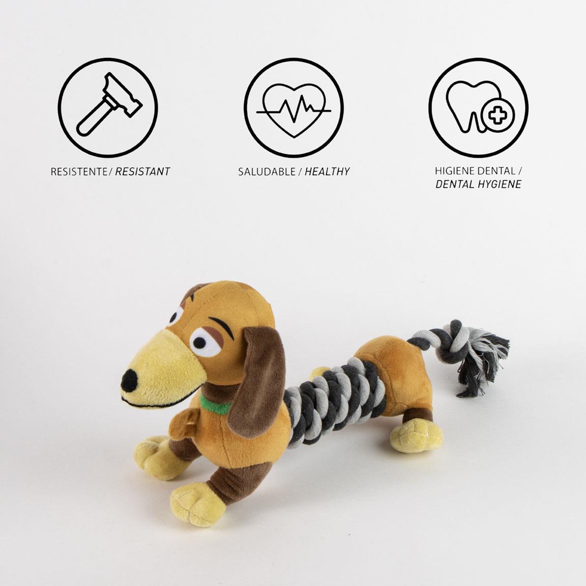 Cuerda dental para perro juguete toy story