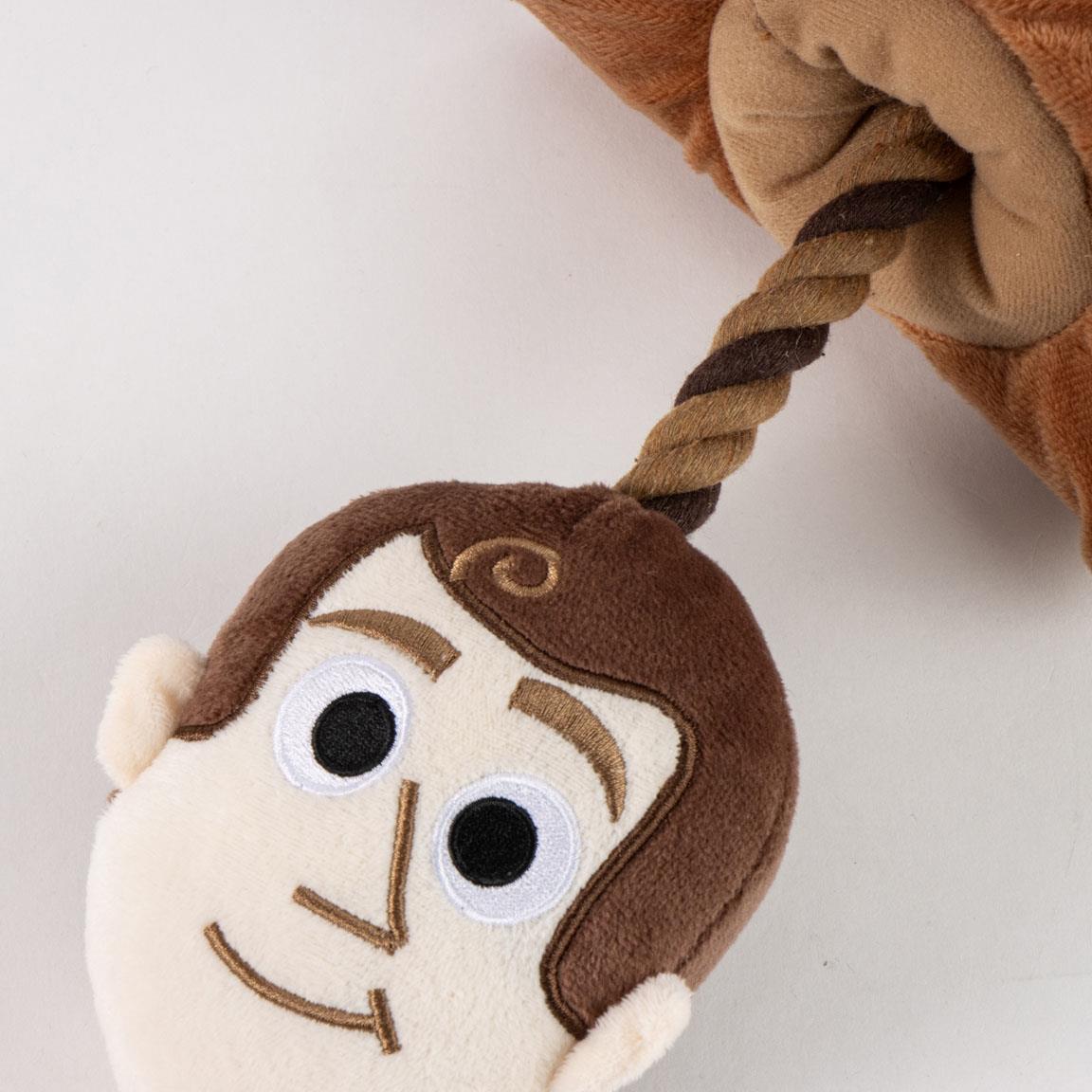 Cuerda dental para perro peluche toy story