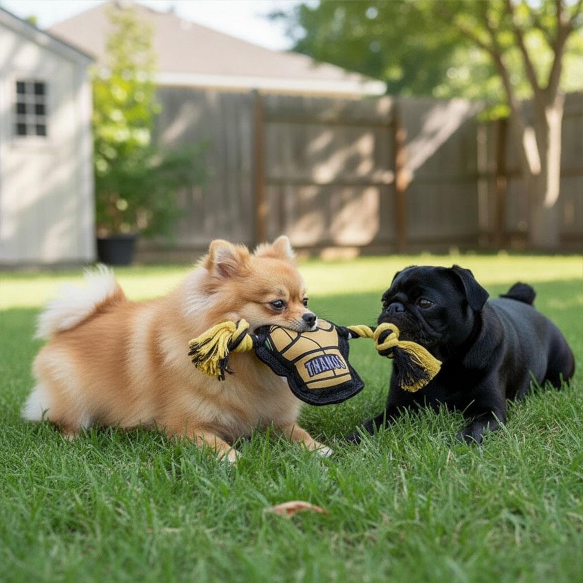 Cuerda dental para perro juguete marvel