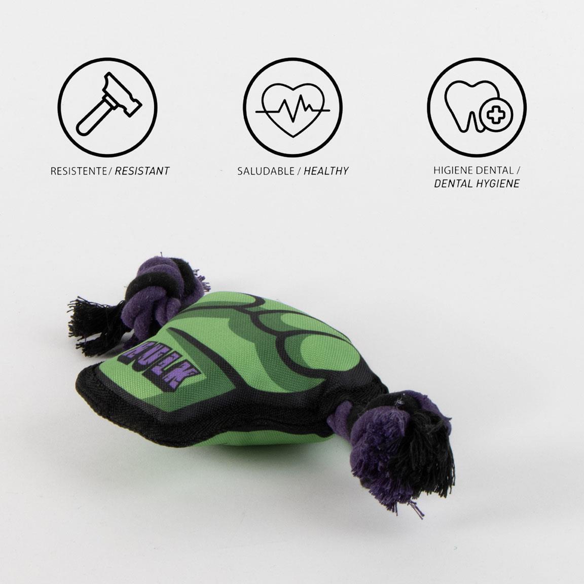 Cuerda dental para perro juguete marvel