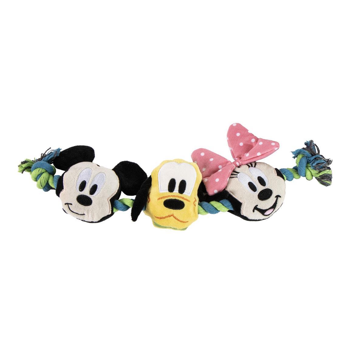 Cuerda dental para perro juguete mickey
