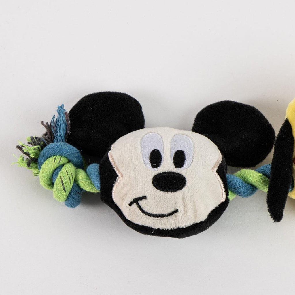 Cuerda dental para perro juguete mickey