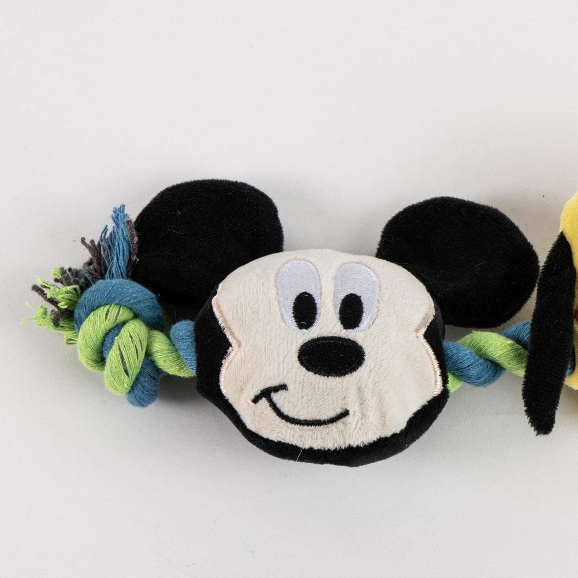 Cuerda dental para perro juguete mickey