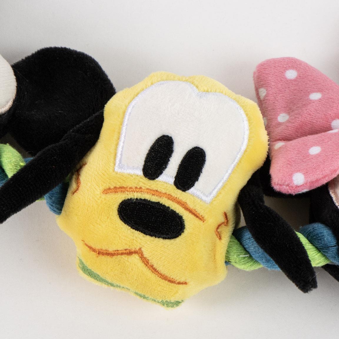 Cuerda dental para perro juguete mickey