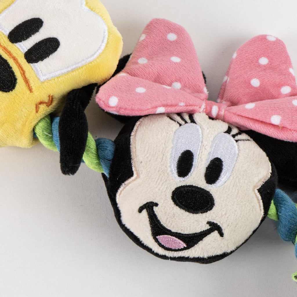 Cuerda dental para perro juguete mickey
