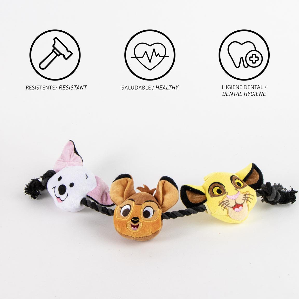 Cuerda dental para perro juguete disney