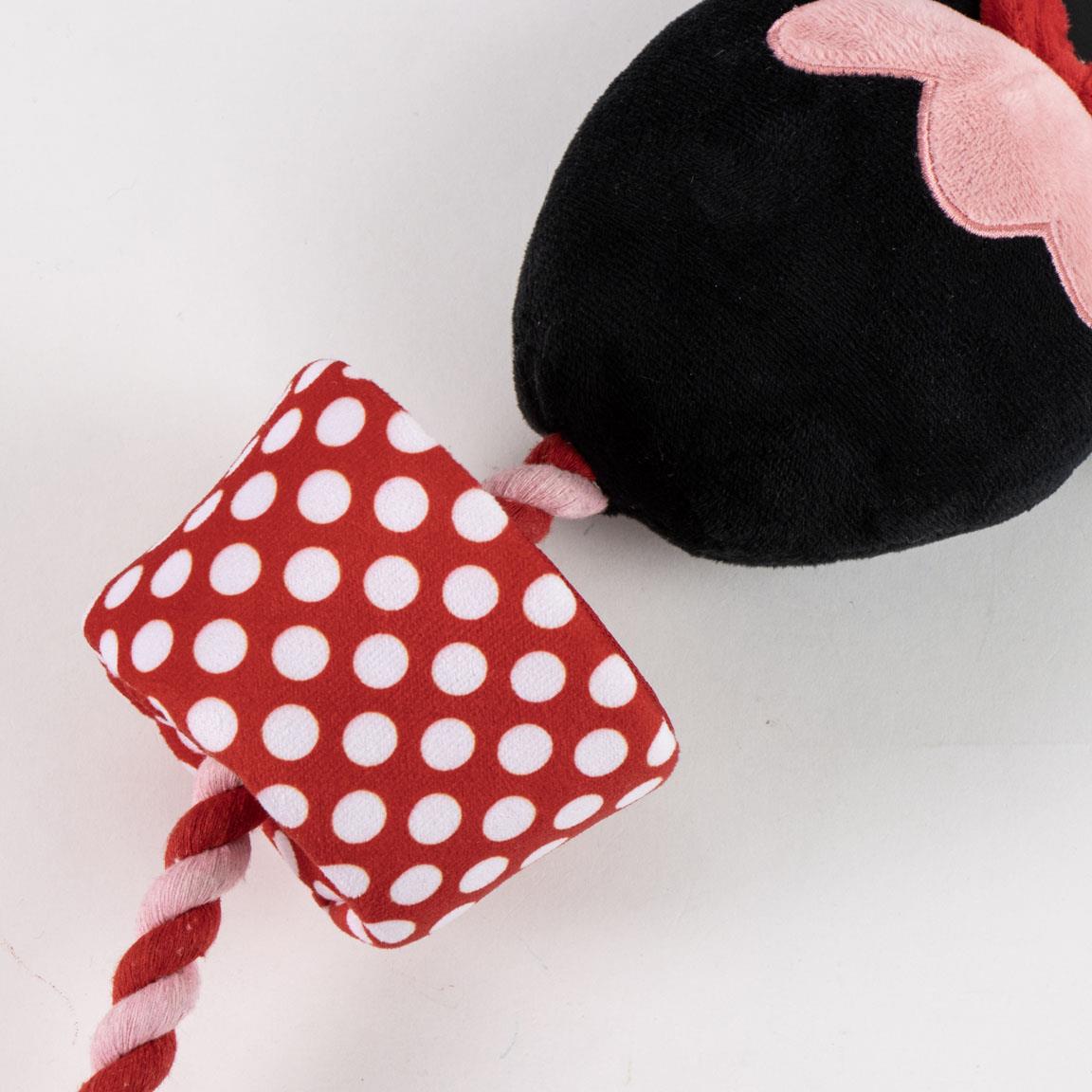Cuerda dental para perro juguete minnie