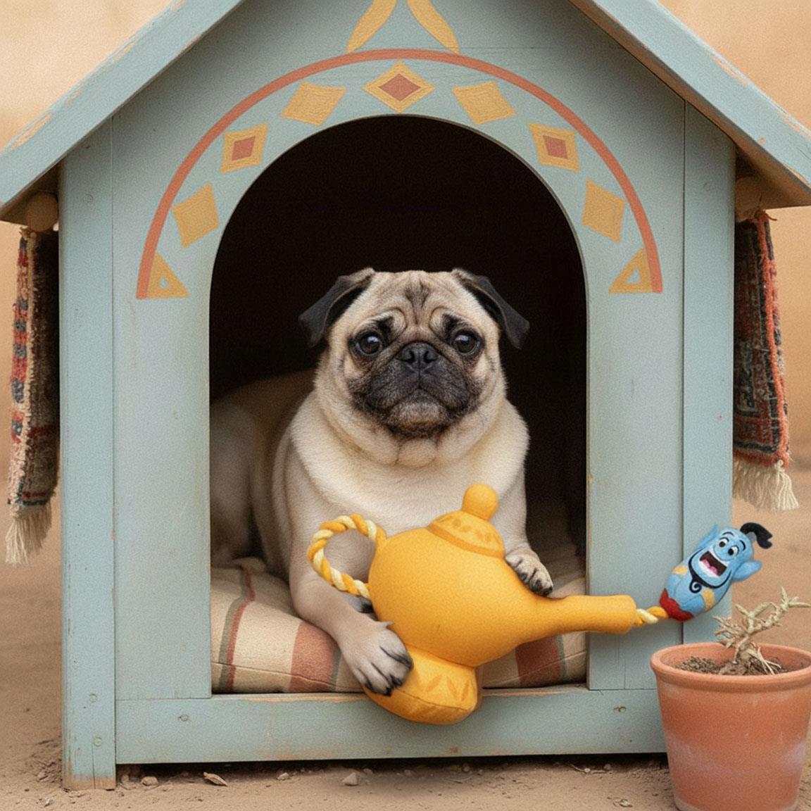 Cuerda dental para perro juguete disney