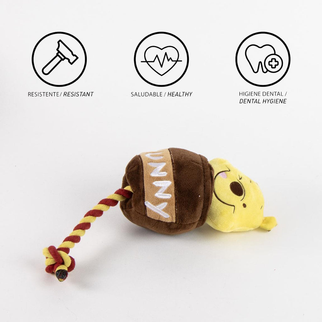 Cuerda dental para perro juguete disney winnie the pooh