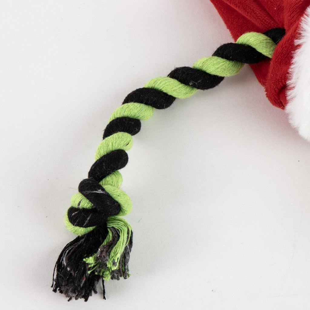Cuerda dental para perro juguete the grinch