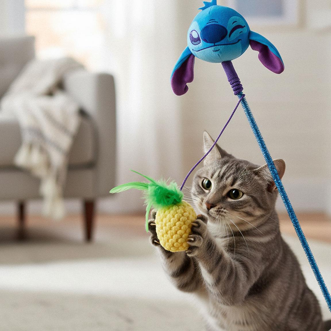 Varita para gato stitch