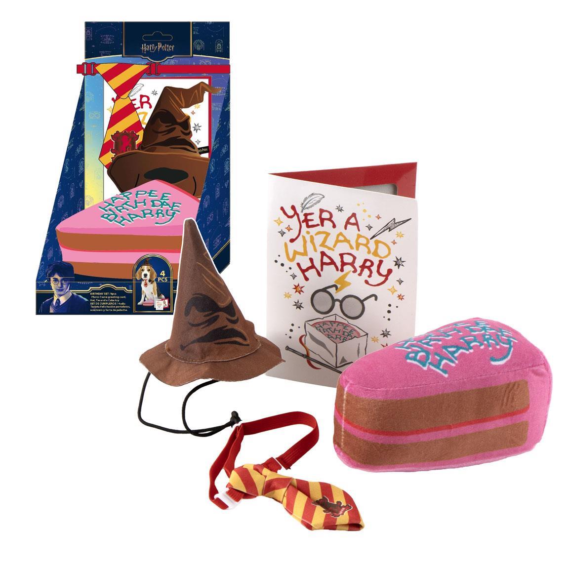 Set para mascotas cumpleaños harry potter