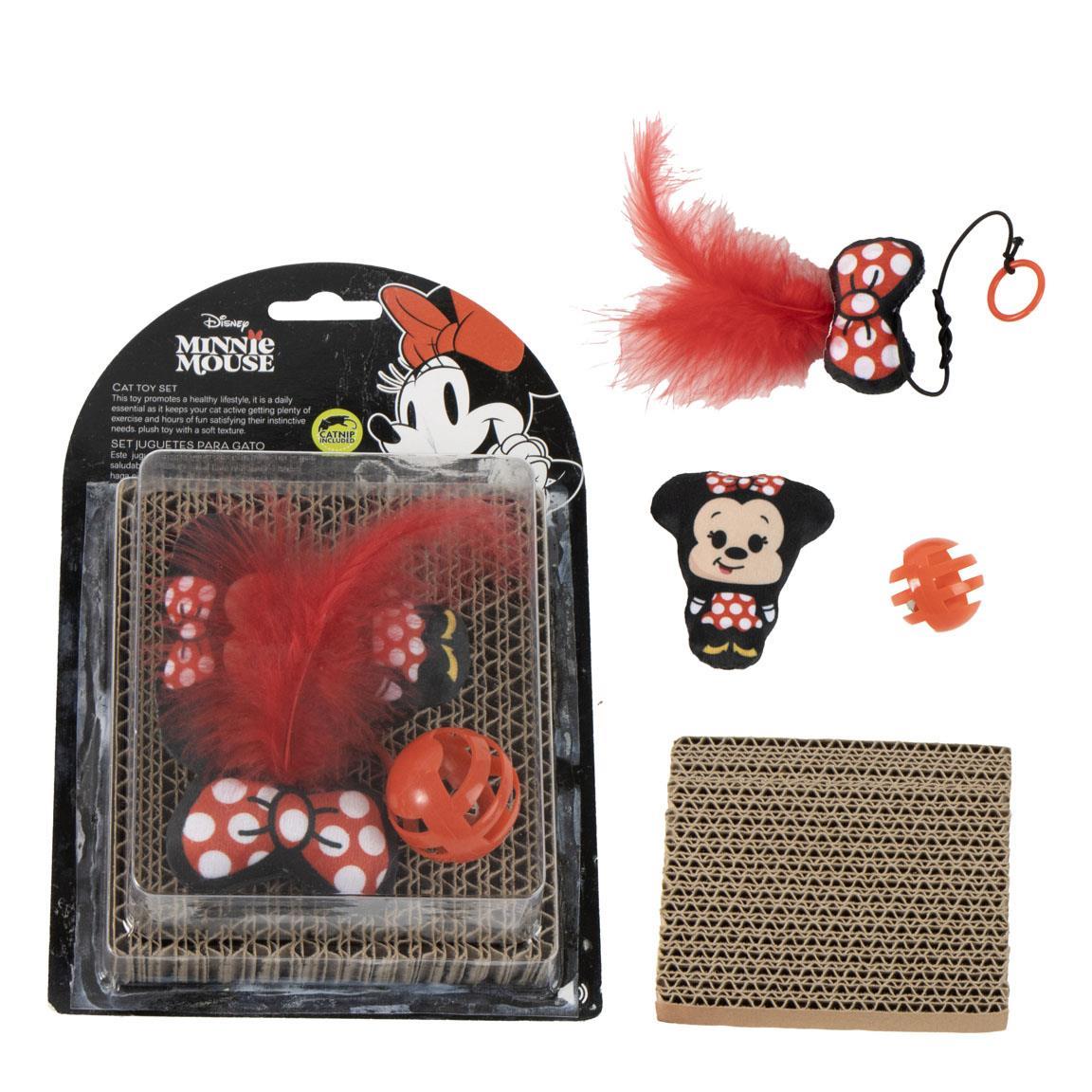 Set para mascotas juguete minnie