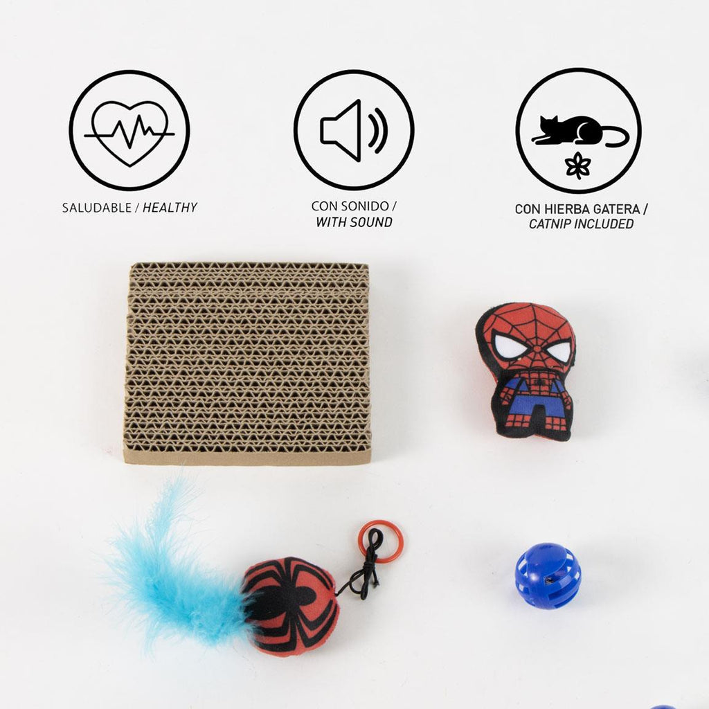 Set para mascotas juguete spiderman