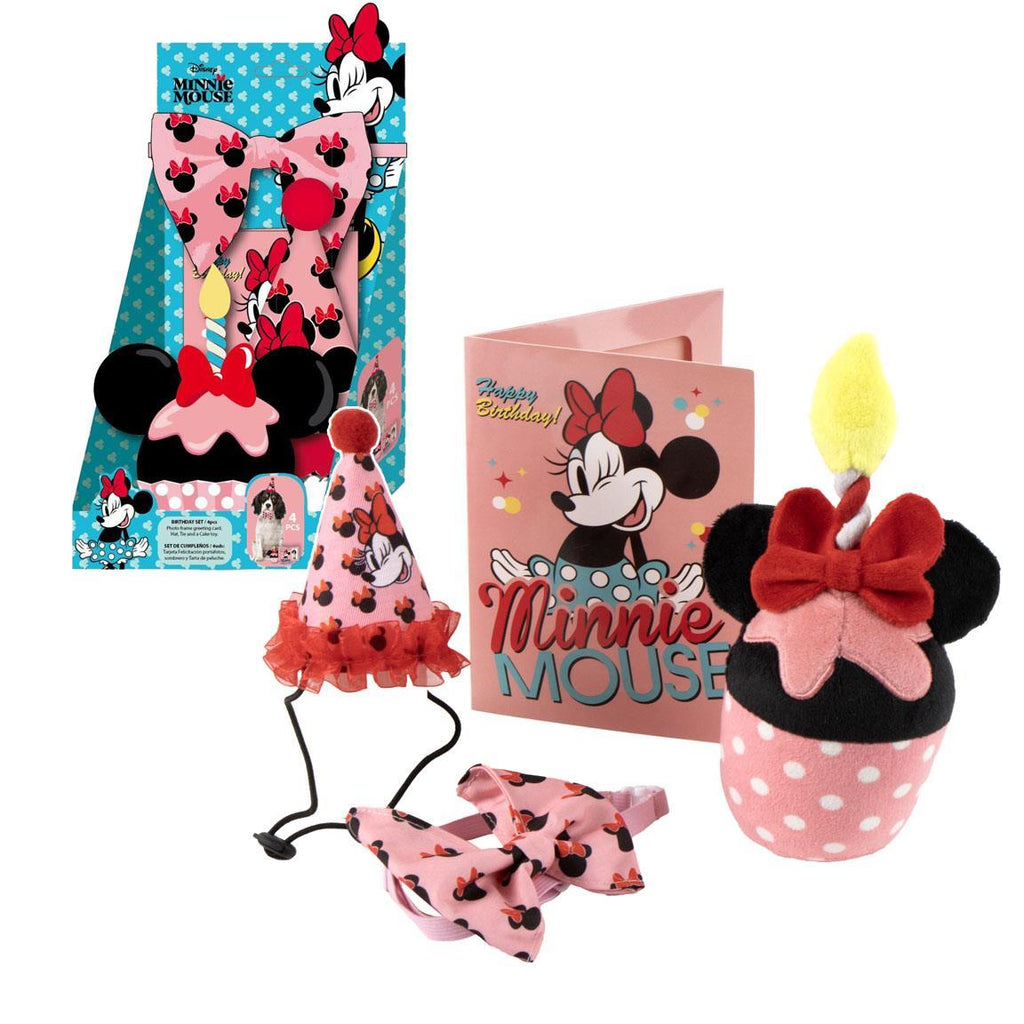 Set para mascotas cumpleaños minnie