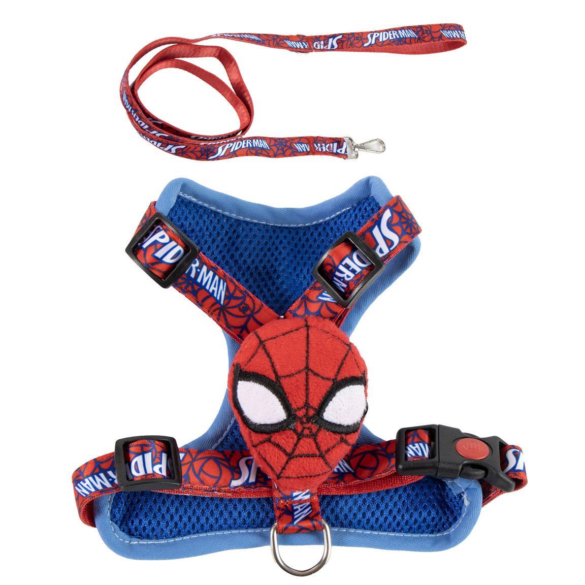 Set arnés y correa spiderman
