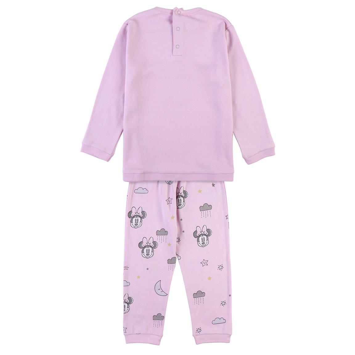 Pijama largo interlock minnie
