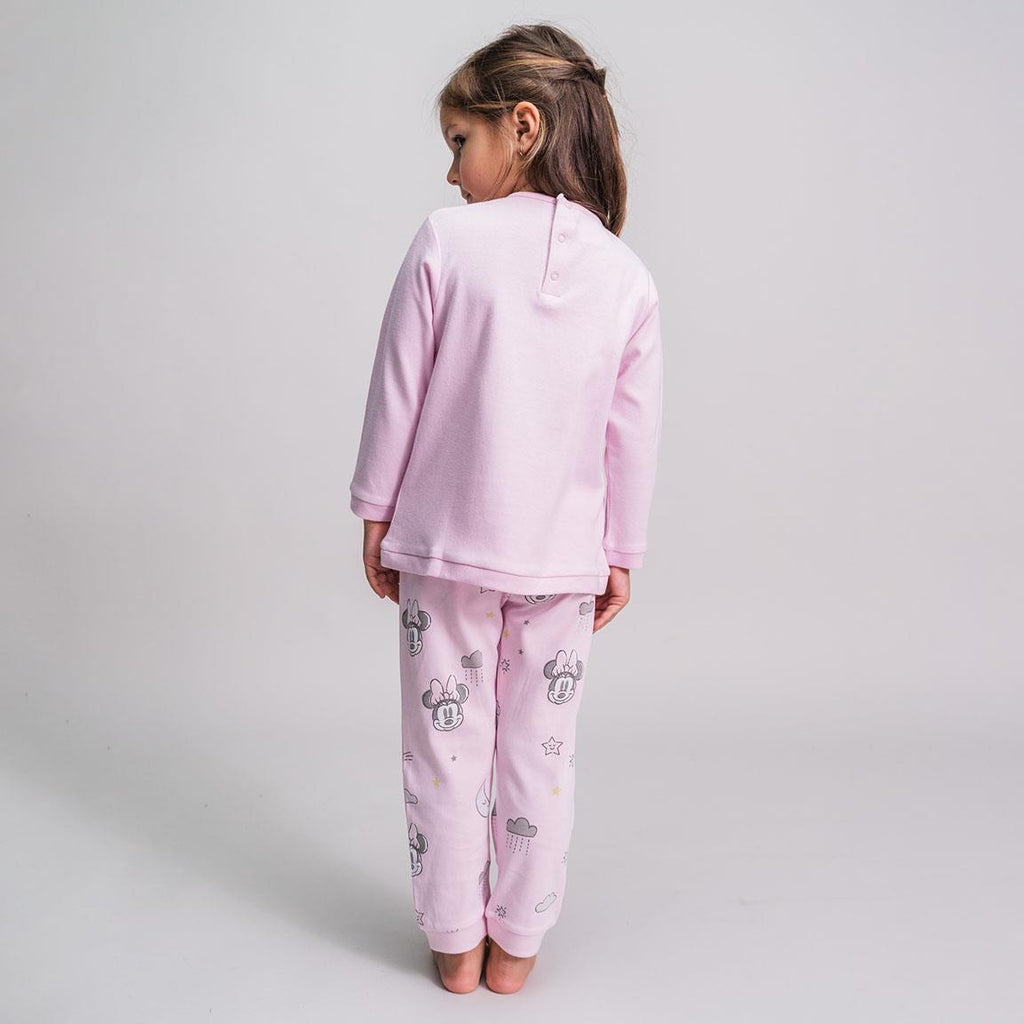 Pijama largo interlock minnie