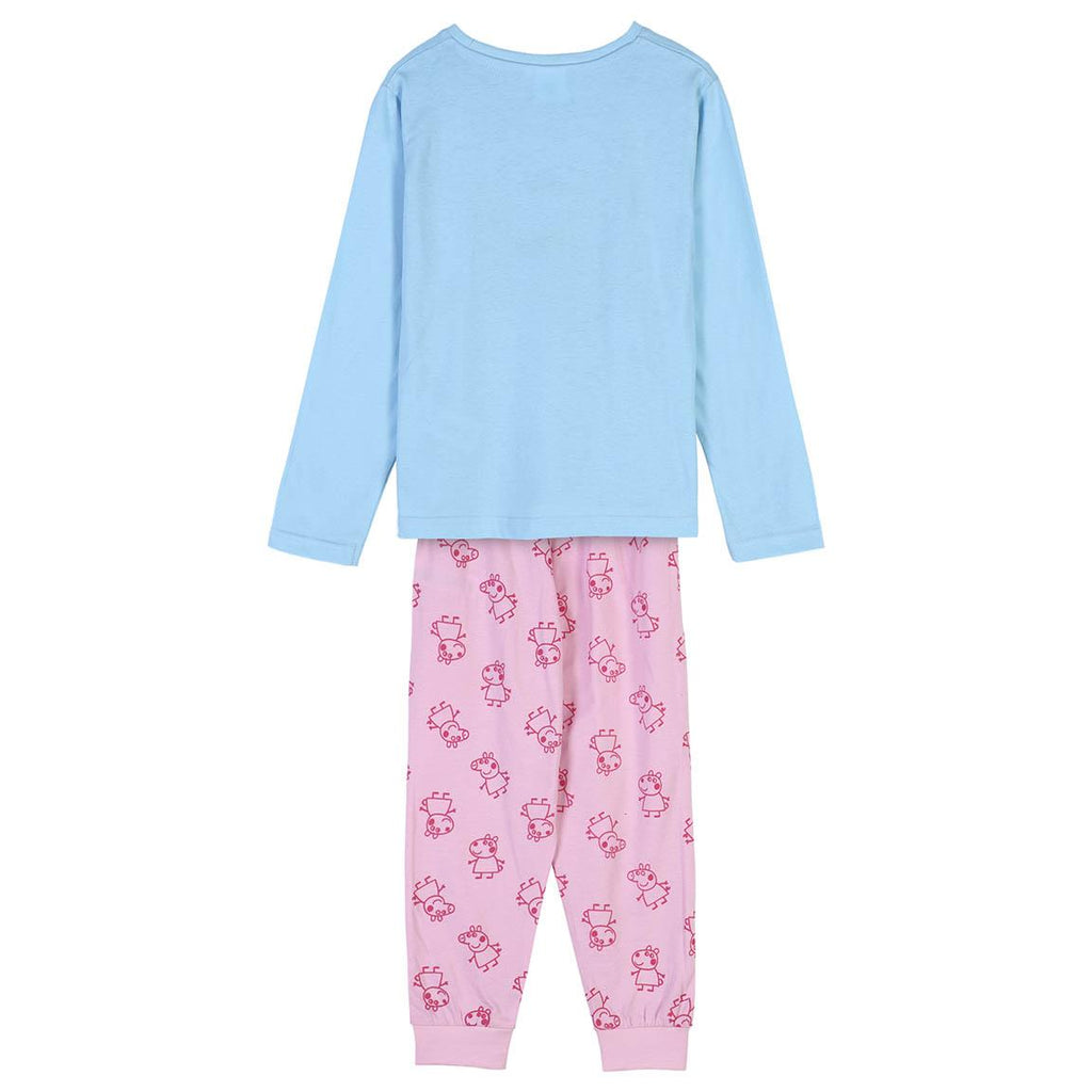 Pijama largo single jersey peppa pig