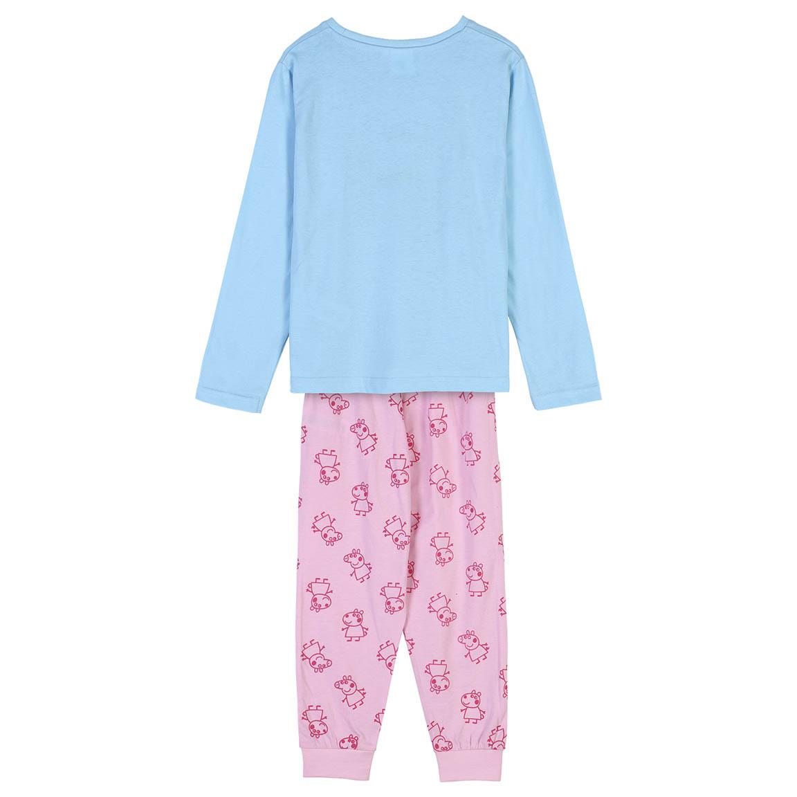Pijama largo single jersey peppa pig