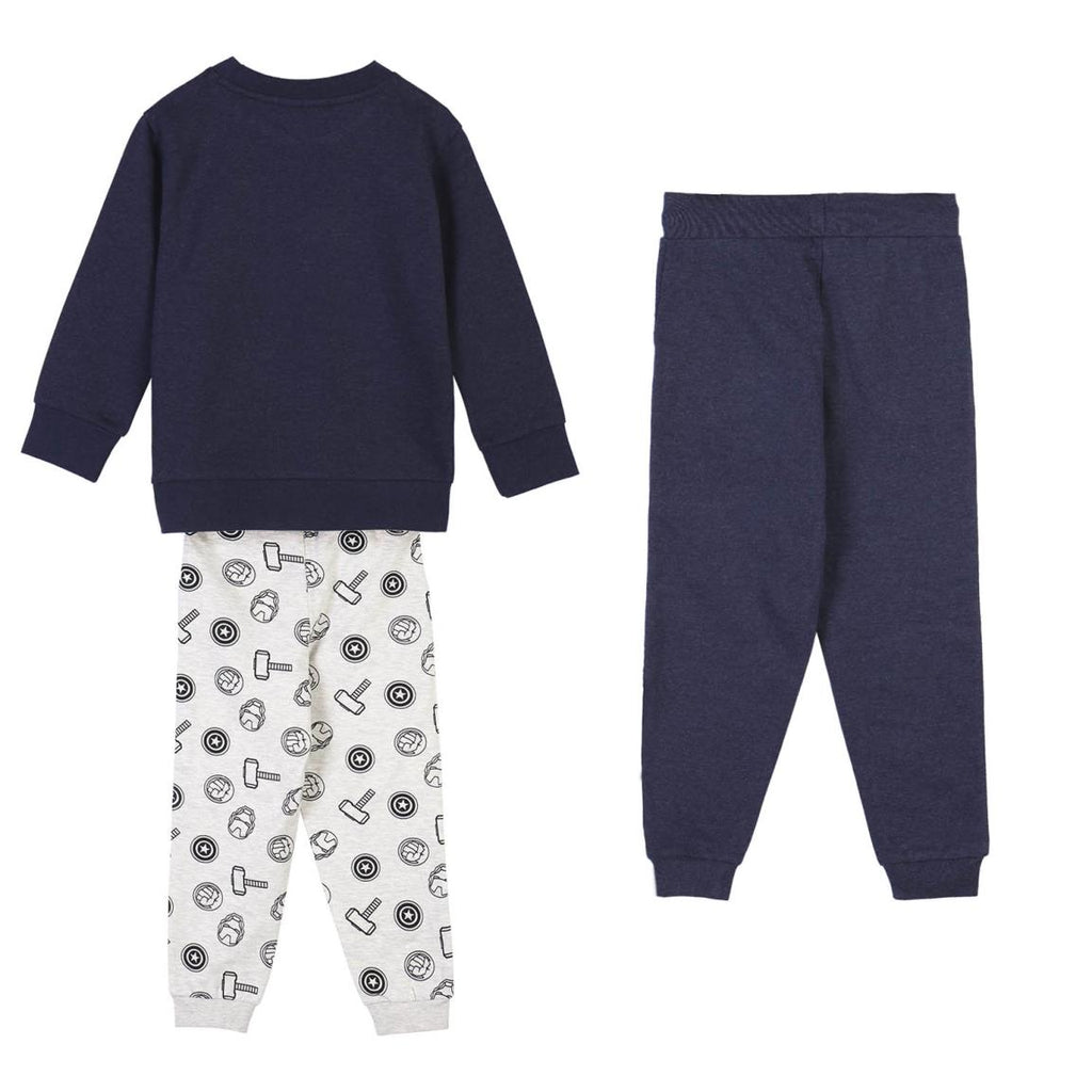 Chandal cotton brushed 3 piezas marvel