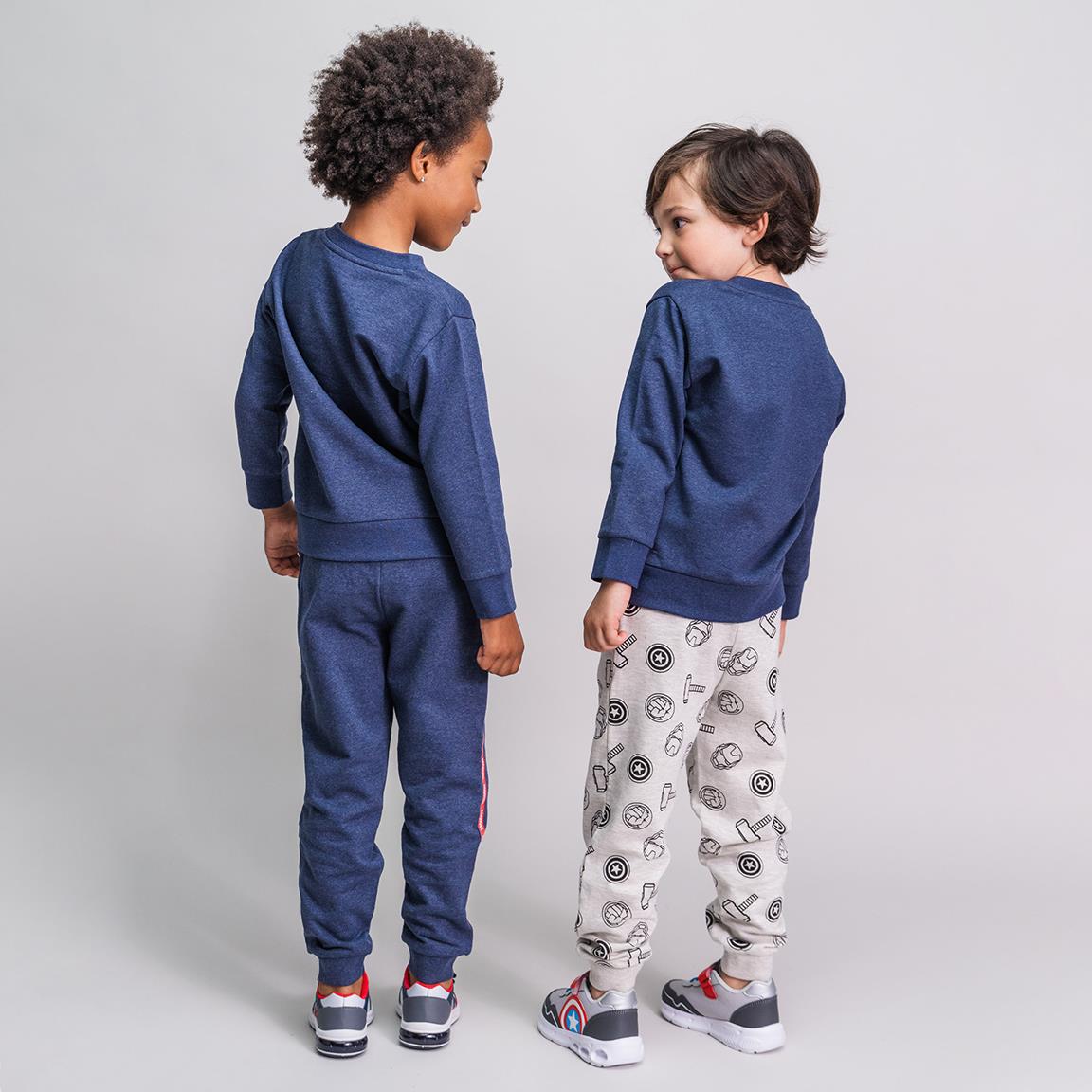 Chandal cotton brushed 3 piezas marvel