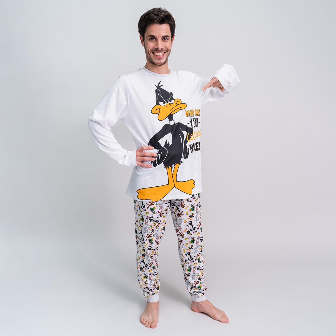 Pijama largo single jersey looney tunes