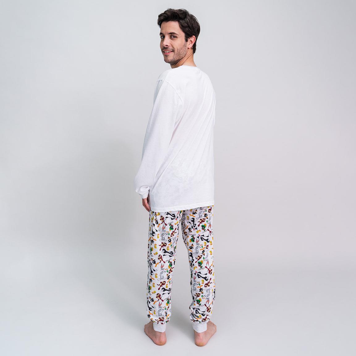Pijama largo single jersey looney tunes